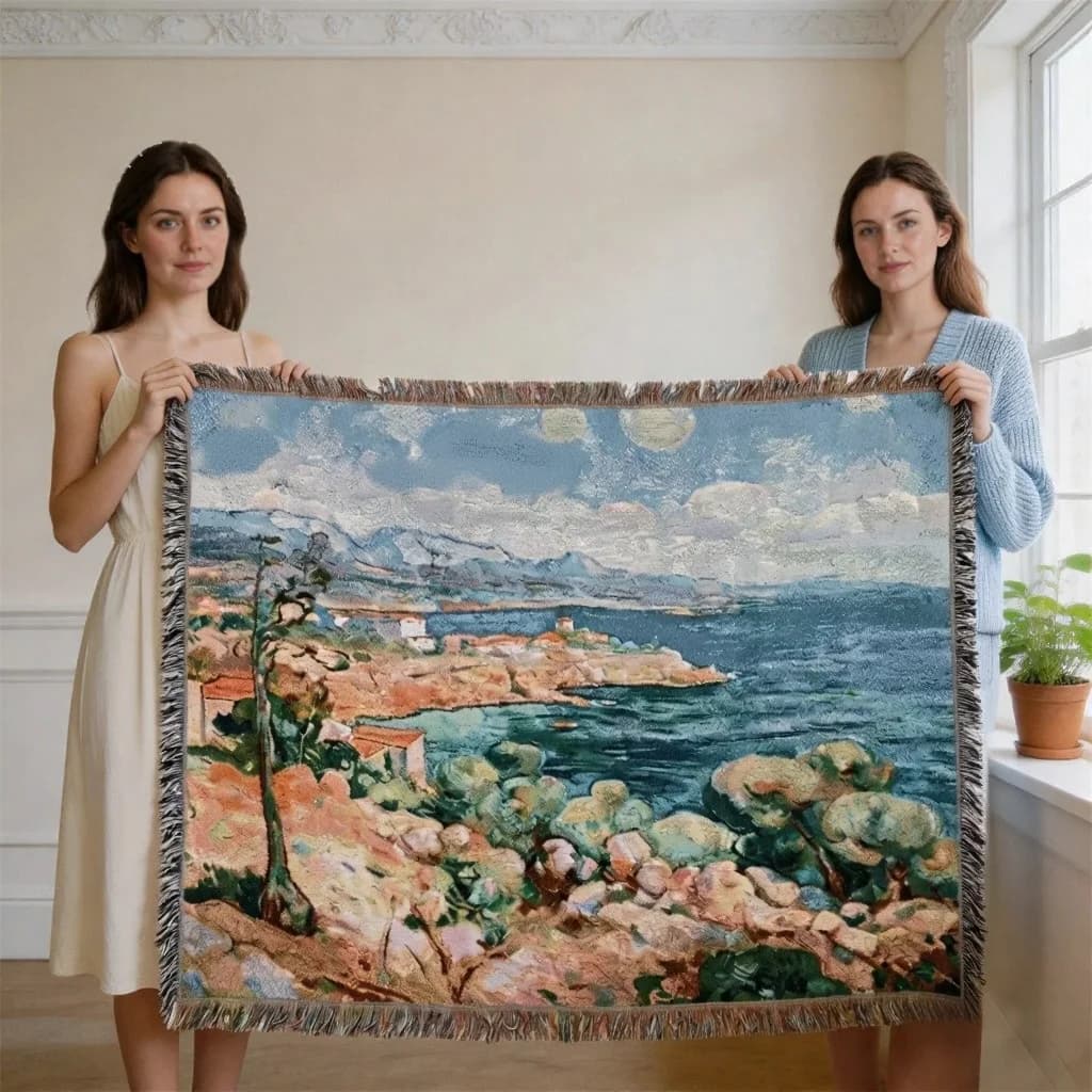 Tapestry-Decke im Van-Gogh-Stil für Sofa & Wanddekoration