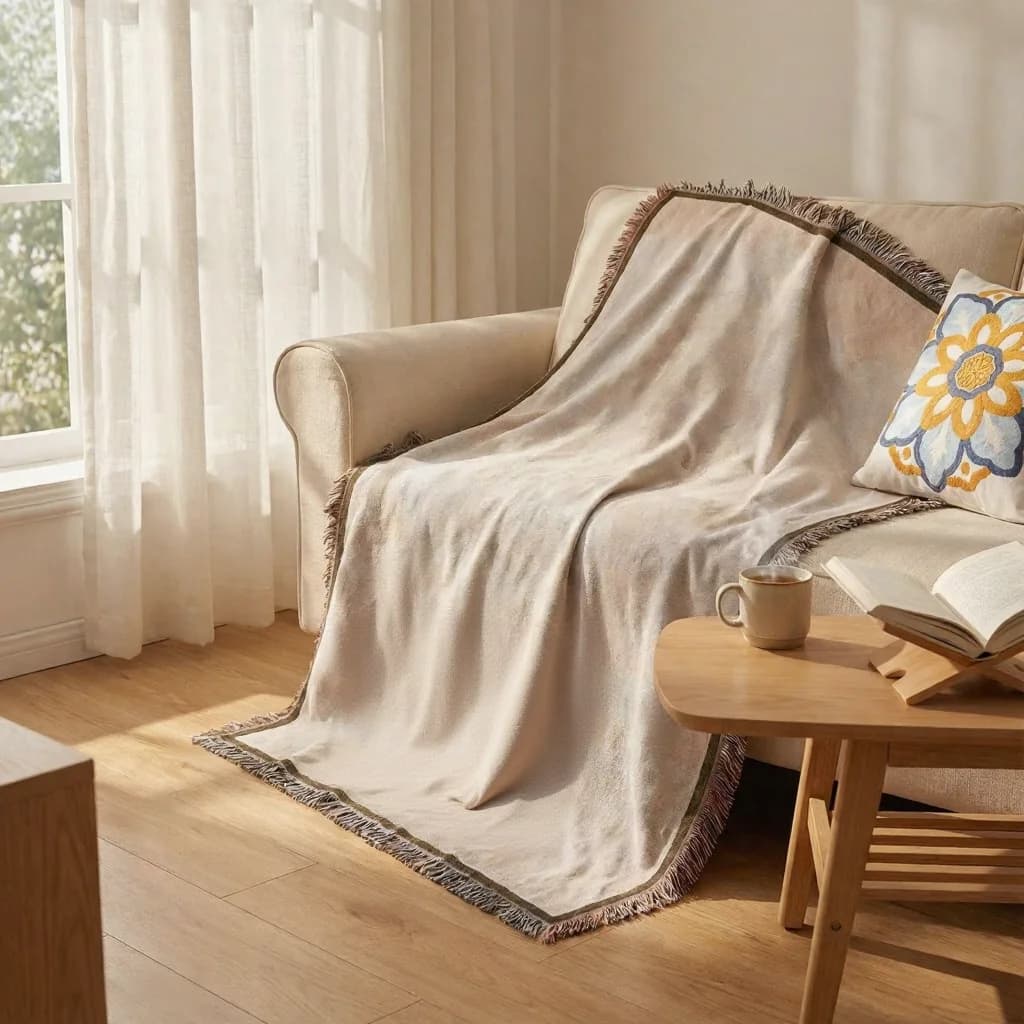 Gewebte Wandteppich-Decke für Sofa, Bett & Wanddekoration