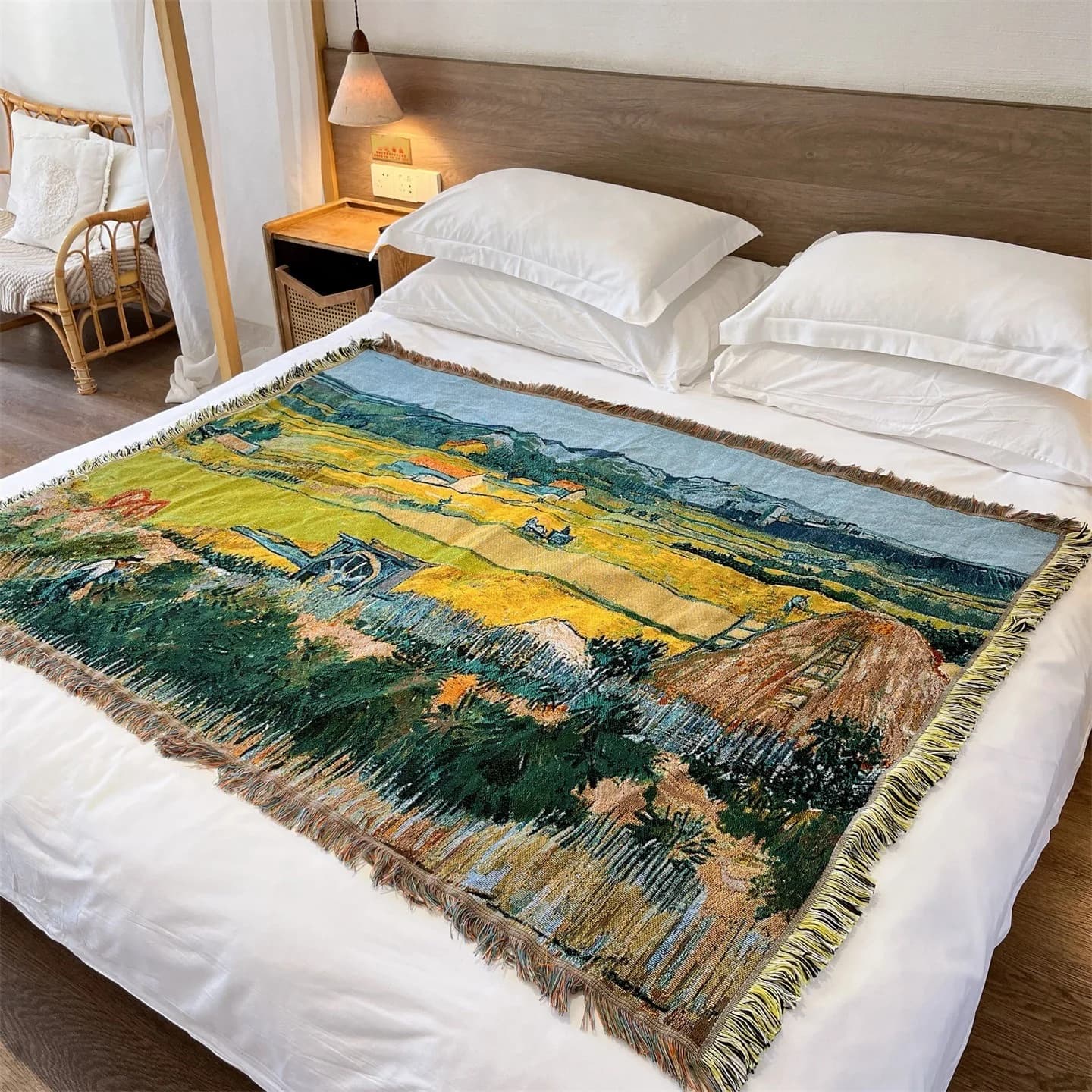 Geworfene Decke im Van-Gogh-Stil 130x160cm